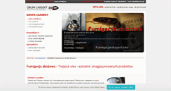 Desktop Screenshot of fumigacja-zbozowa.carsekt.eu